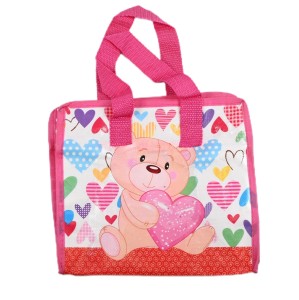 MATERIAŁOWA TOREBKA PREZENTOWA DLA DZIECI TORBA 23x20CM RÓŻNE WZORY