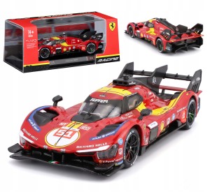 Ferrari 499P #51 LMH FIA 24h Le Mans Hypercar 2025 1:43 Bburago 18-36319