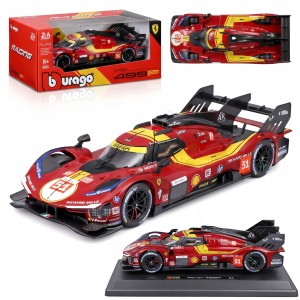 Ferrari 499P #51 LMH FIA 24h Le Mans Hypercar 2025 1:24 Bburago 18-26317