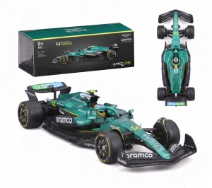 BOLID F1 Aston Martin AMR25 2025 Fernando Alonso 1:24 BBURAGO 18-28070