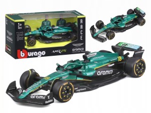 BOLID F1 Aston Martin AMR25 2025 #18 Lance Stroll 1:43 BBURAGO 18-38250