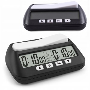 ZEGAR SZACHOWY ELEKTRONICZNY TURNIEJOWY TIMER SZACHY 3 TRYBY ODLICZANIA