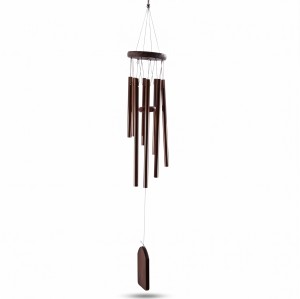 DZWONKI WIETRZNE METALOWY DZWONEK WIETRZNY 70CM WIND CHIME OGRÓD TARAS