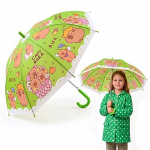 PARASOL DZIECIĘCY KAPIBARA KAWAII PARASOLKA DLA PRZEDSZKOLAKA RÓŻNE KOLORY