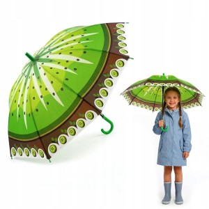 PARASOLKA DZIECIĘCA OWOCE LEKKI PARASOL DLA PRZEDSZKOLAKA RÓŻNE KOLORY