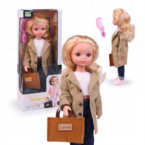 LALKA JAK ŻYWA DZIEWCZYNKA 32CM REALISTYCZNA TWARZ BLOND DŁUGIE WŁOSY