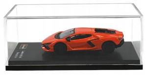 Lamborghini Revuelto 1:64 BBURAGO POMARAŃCZOWY MODEL GABLOTA 18-59130