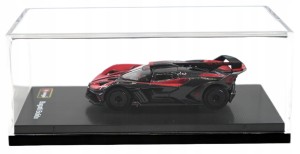 Bugatti Bolide 1:64 BBURAGO CZERWONY MODEL KOLEKCJONERSKI GABLOTA 18-59131
