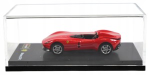 Ferrari Monza SP1 1:64 BBURAGO CZERWONY MODEL SAMOCHODU GABLOTA 18-56019