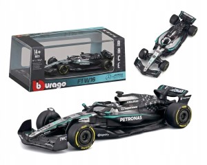 BOLID F1 Mercedes AMG W16 2025 George Russell 1:64 BBURAGO 18-58008