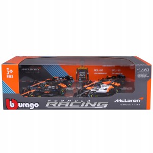 ZESTAW BOLIDÓW F1 #4 Lando Norris McLaren MCL36 MCL60 1:43 BBURAGO 18-38096