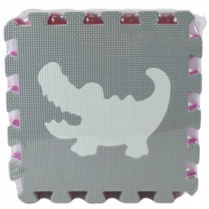 MATA PIANKOWA EVA DLA DZIECI KOLOROWA MIĘKKIE PUZZLE 30x30 9SZT