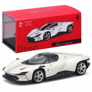 Ferrari Daytona SP3 1:43 Bburago SIGNATURE 18-36914 BIAŁY WŁOSKI SAMOCHÓD