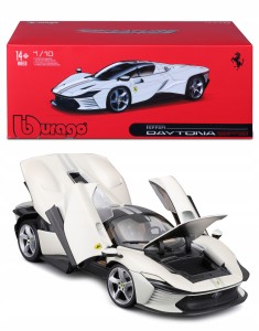 Ferrari Daytona SP3 1:18 Bburago 18-16912 BIAŁY MODEL SAMOCHODU