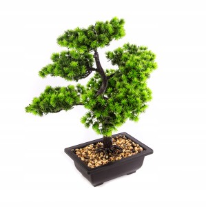 DUŻE DRZEWKO BONSAI SZTUCZNA ROŚLINA 40CM